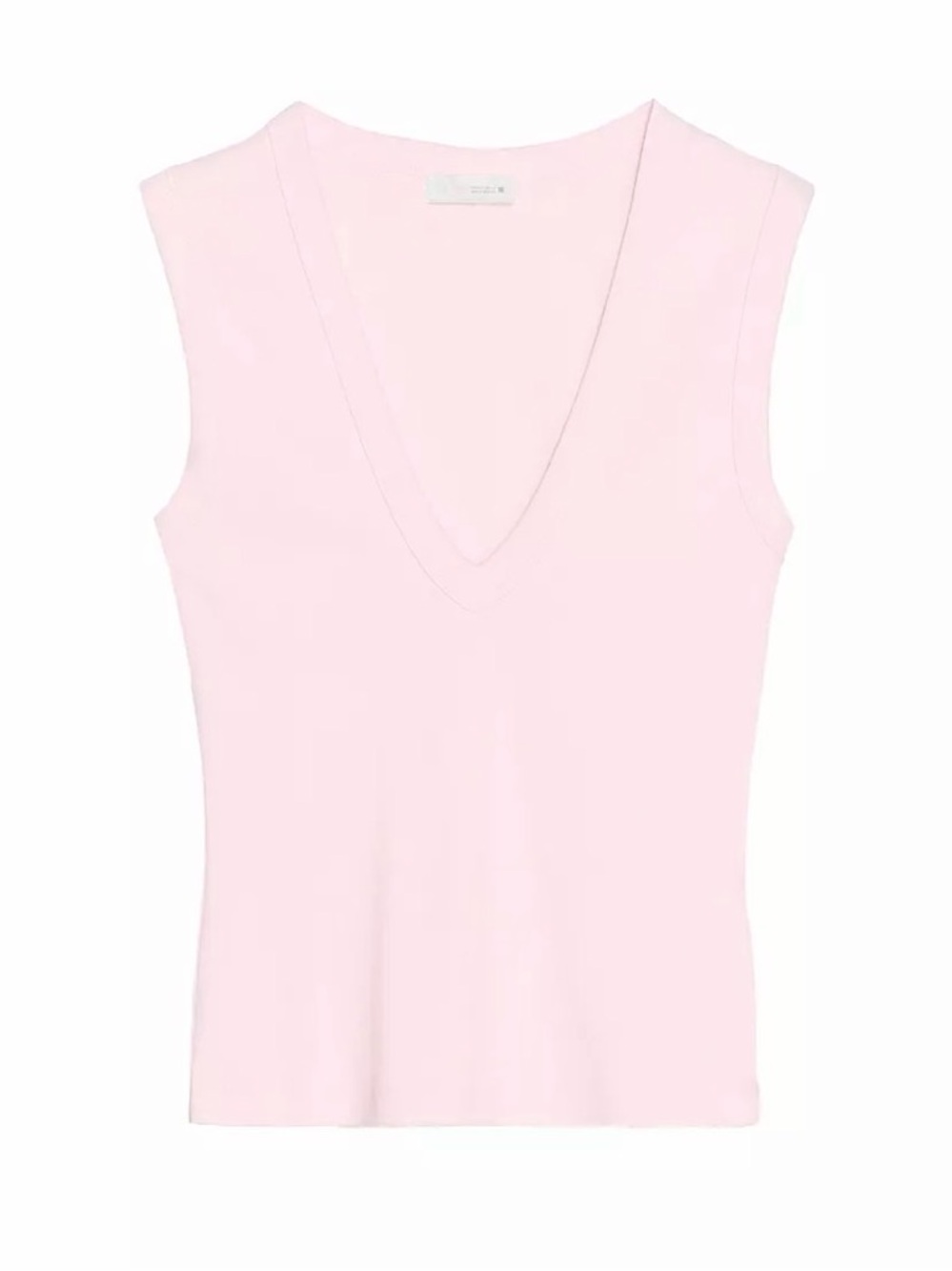 ZARA Pink V Neck Top